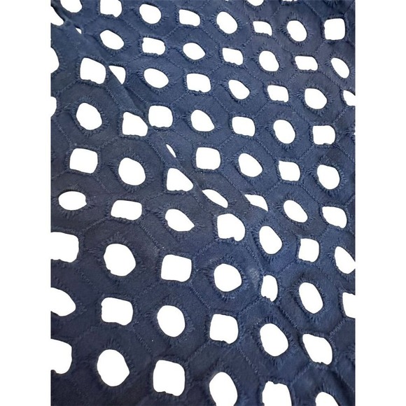 Vince Camuto‎ Women's Blue Polka Dot Sleeveless Knee Length Dress 4 - Picture 5 of 5